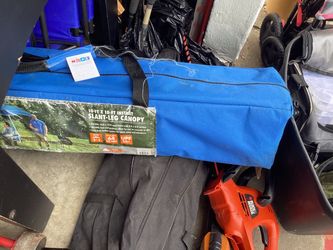 Instant Slant Leg Canopy Blue Carry Bag