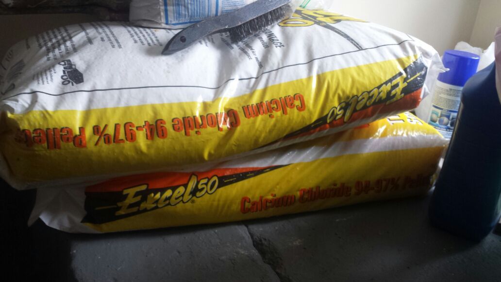 Bolsas de sal para nieve