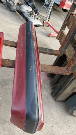 91 mustang back bumper