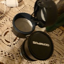 Olympus Camera Lens 135 mm With Case Made In Japan