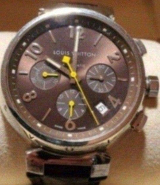 Men's Pre-owned Louis Vuitton Automatic Wristwatch
