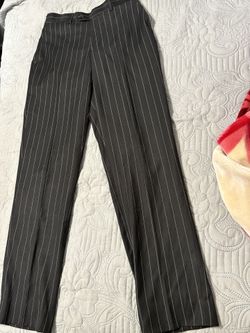 Black Tux/suit With White Stripes