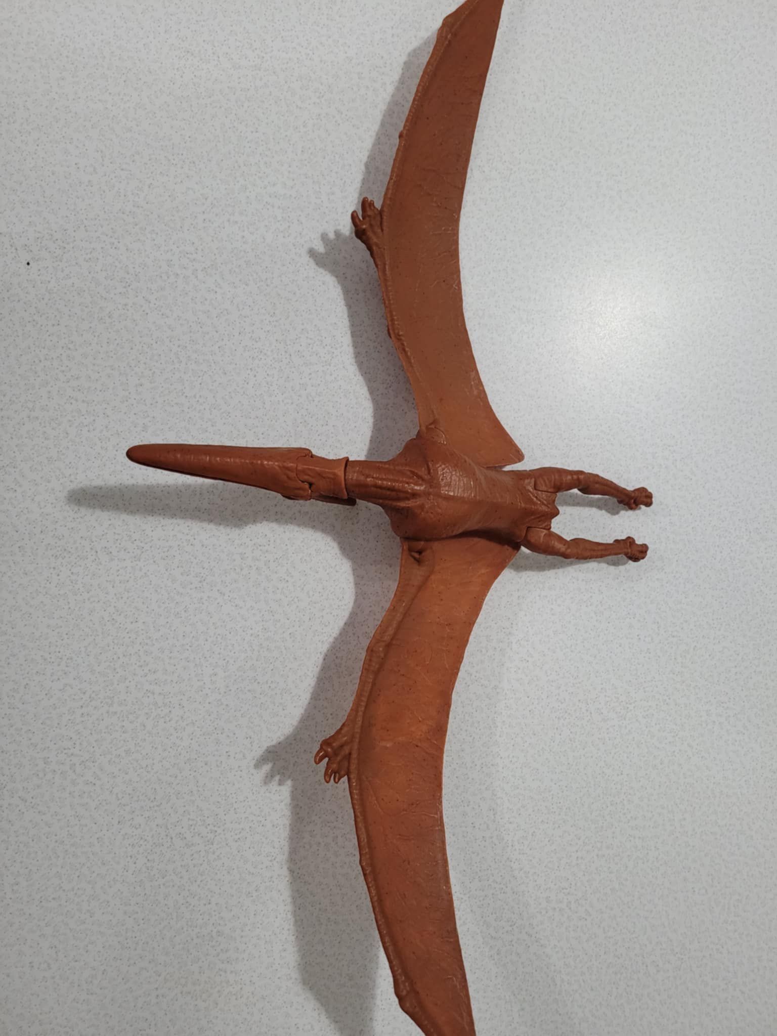 Jurassic Park Word Pteranodon Pterodactyl 18 Inch Flying Dinosaur Figure Toy !!