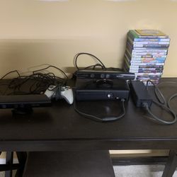 Xbox 360 connect comes with 21 games and controller and two connect cameras