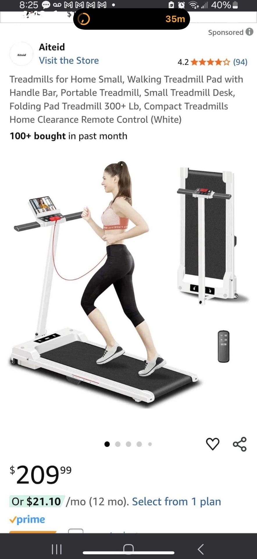 Foldable Treadmill