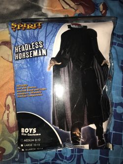 Kid Headless Horseman costume
