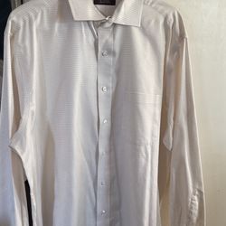 Mens Dress Shirt Long Slevee