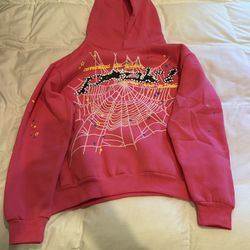 Spi5der Pink Hoodie