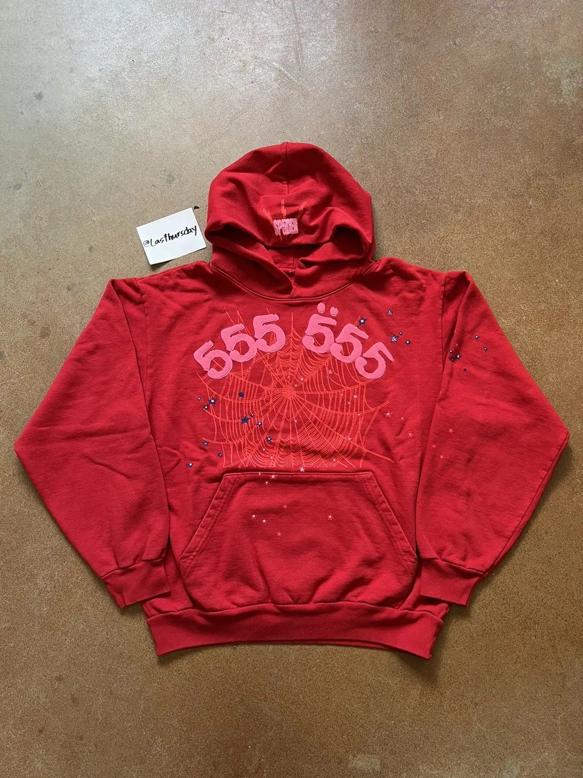 Red Sp5der hoodie