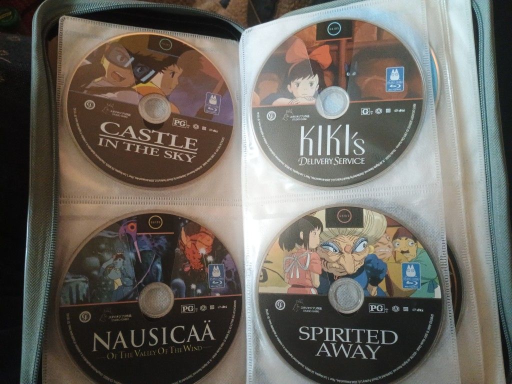 Ghibli Blu-rays 