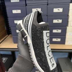 Dolce & Gabbana Rhinestone black & White 