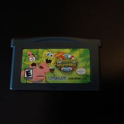 Spongebob Squarepants Gameboy Advance GBA