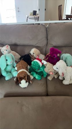 10 Beanie Babies all for $25 or $8 each