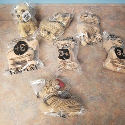 Yo Quiero Taco Bell Promotional Chihuahua McDonalds Talking Plush Figures - 7 of them