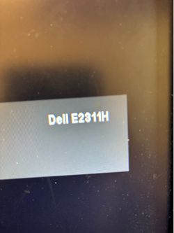 Dell E-series LCD computer monitor