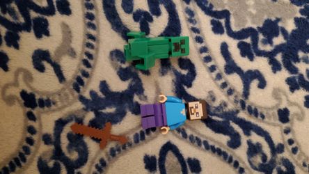 (Lego) Creeper & Steve