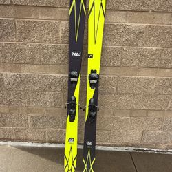 HEAD CYCLIC 115 SKIS 181cm w/ Tyrolia Attack 13 AT Bindings