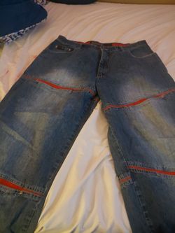 Vintage Y2K Delf Baggy Tactical Shuttle Jeans W40 L34 Button Fly