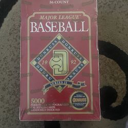 Unsealed Box Of Baseball Cards 
