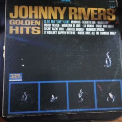 Johnny Rivers Golden Hits 12" Vinyl Record 
