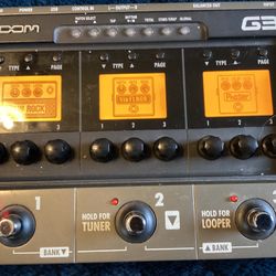 Zoom G3 Electric Guitar Multi Effects Amp Simulator Pedal