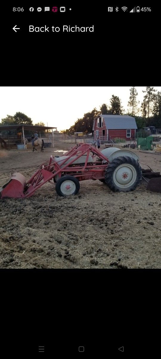 Ford 8n Loader