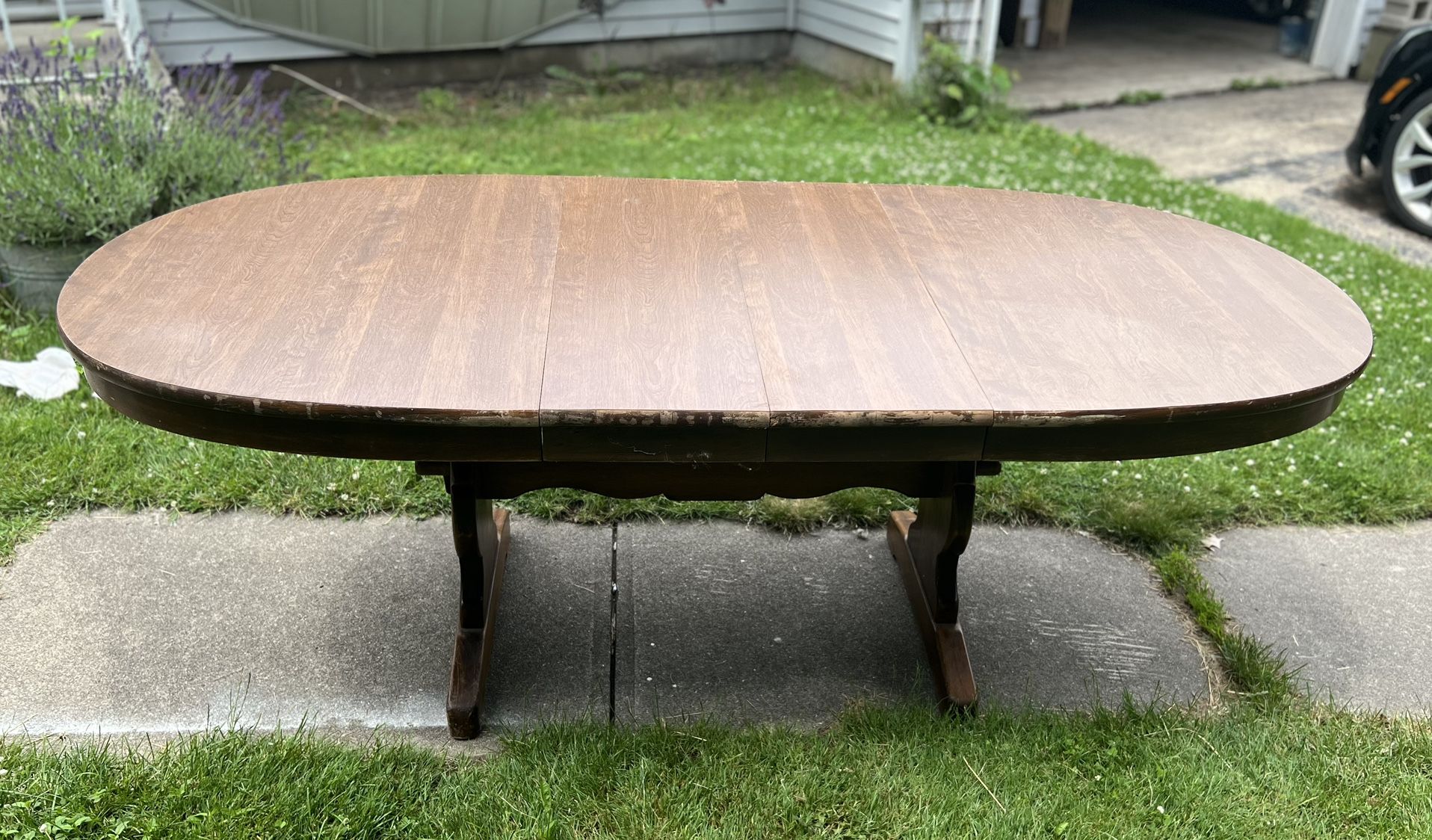 Solid Maple Dinning Room Table For Sale