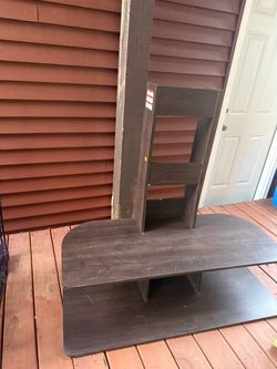 Dark Wood TV Stand / Entertainment Center