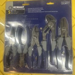 Brand New Kobalt Pliers Set 