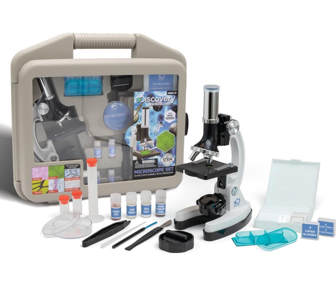 Discovery Microscope Set For Kids 