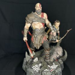God of War Kratos and Atreus 1/6 Scale Statue Limited 277 Of 750!