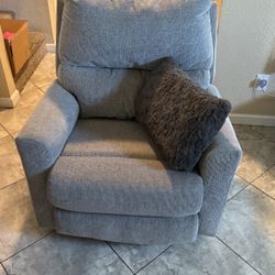 Heather Grey Recliner 