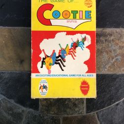 Vintage Cootie Board Game 