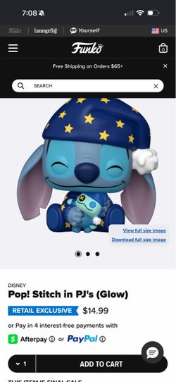 Stitch in PJs Funko Pop