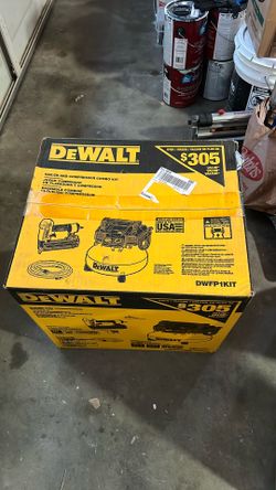 Nailer And Compressor Combo Kit