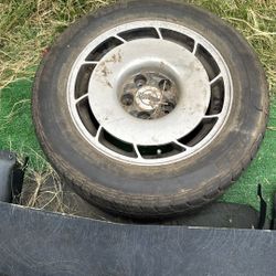 1987 Corvette Wheel Tire Front Bumper