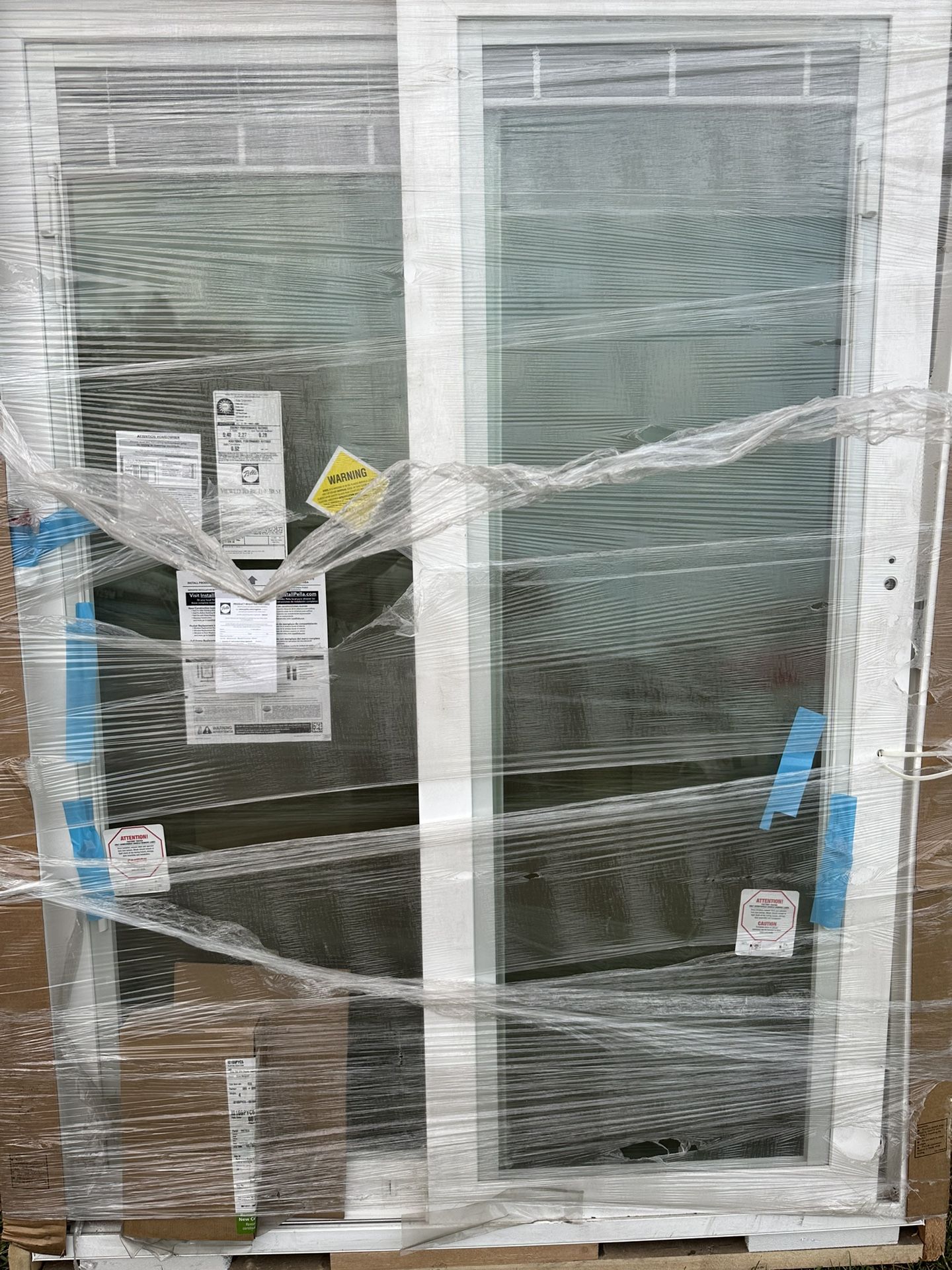 New Pella Sliding Door 60” X 80”
