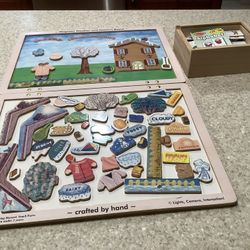 Melissa And Doug All Seasons Magnetic Ser And  Letter Set