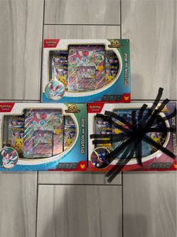 Pokemon 30th Anniversary EX boxes