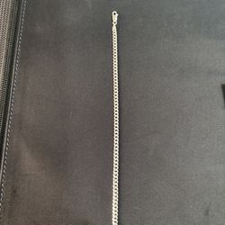 .925 Sterling Silver Cuban Link Bracelet “7” – Clean & Shiny