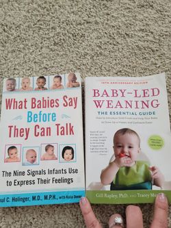 2 Books, One On BLW & One On Infant Language