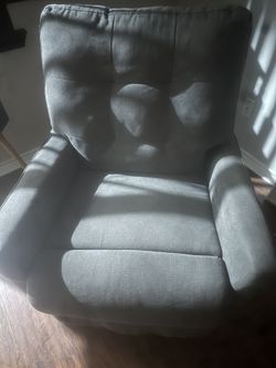 Grey Recliner