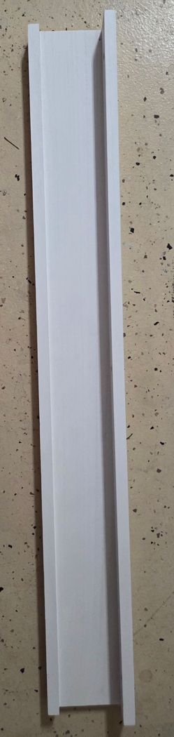 FORBENA floating white shelves 4 pc