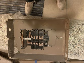 Old School Cutler & Hammer power box with switches