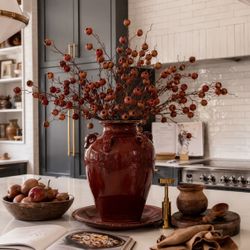 Decorative Vases & Plate Set