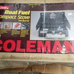 Coleman dual Fuel Compact stove