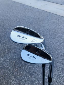 Cleveland Golf 49* & 53* Wedges with Steel Shafts