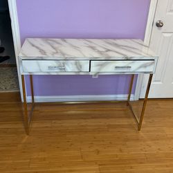 Glass Desk/vanity