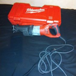 Milwaukee Super Sawzaw 15 Am 5 Speeds Works Great 
