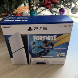 Brand New PlayStation 5 Disc Console 1TB - Fortnite Flowering Chaos Bundle